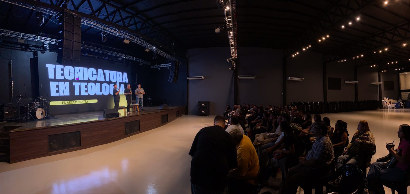 Vista panorámica del auditorio durante una jornada